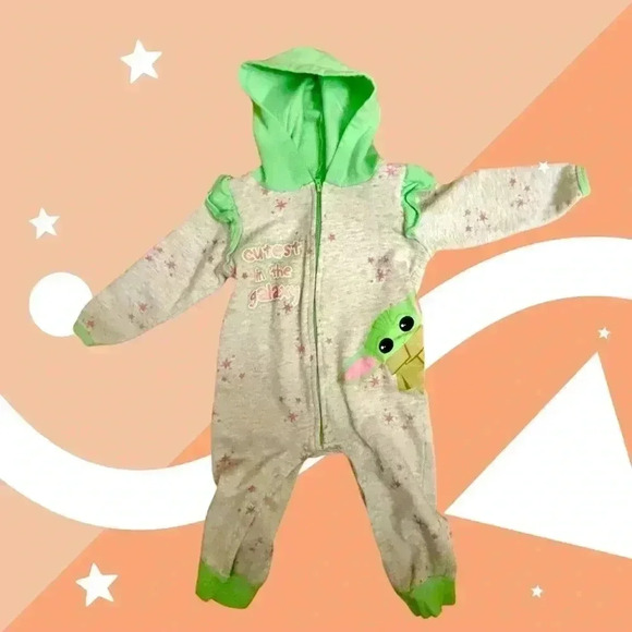 Star Wars “Cutest in the Galaxy” 18 mo onesie with ears, dsct bundling! - Picture 1 of 6